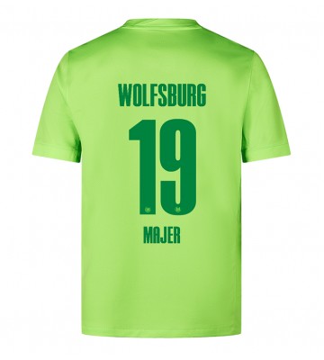 Wolfsburg Lovro Majer #19 Hjemmebanetrøje 2024-25 Kort ærmer